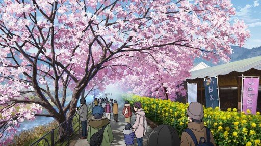 Kawazu Cherry Blossom and Canola Flower Road